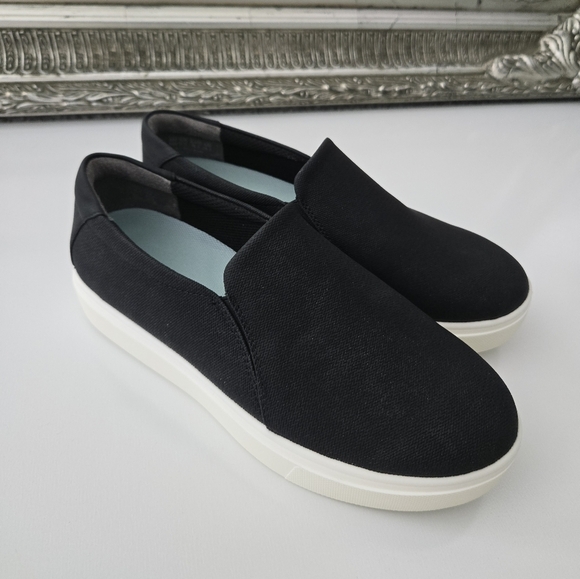 Dr. Scholl's Madison Cloud Platform Slip-On Sneaker. Black. Size 8. New.Stay c - Picture 1 of 6